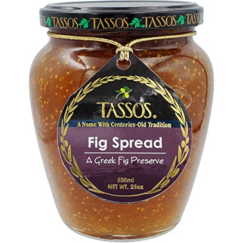 Tassos Traditional Greek Fig Preserve Spread 1 Jar