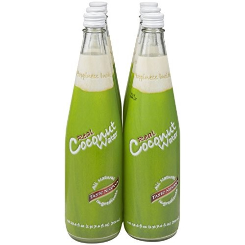 Taste Nirvana Real Coconut Water - Original - 23.6 Oz - 6 Pk