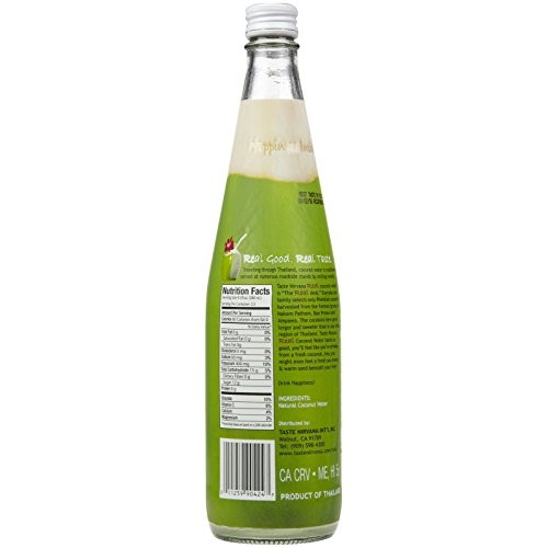 Taste Nirvana Real Coconut Water - Original - 23.6 Oz - 6 Pk