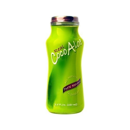 Taste Nirvanna Real Coconut Water With Aloe 9.5Oz Pack Of 12