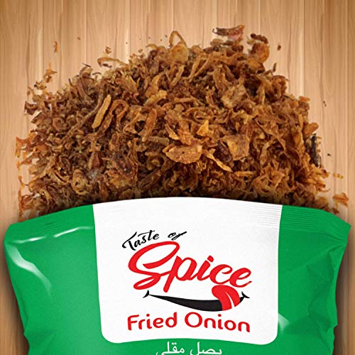 Taste Of Spice Fresh &Amp; Crispy Fried Onions - 100% Organic, Vegan