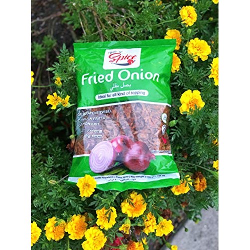Taste Of Spice Fresh &Amp; Crispy Fried Onions - 100% Organic, Vegan