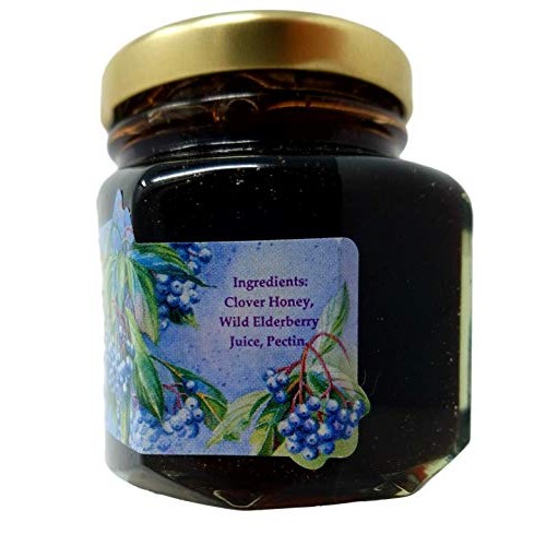 Taste The Wilderness Wild Elderberry Honey 5 Oz