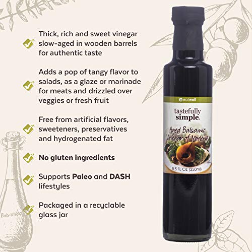 Tastefully Simple Aged Balsamic Vinegar Of Modena - Great On Sal