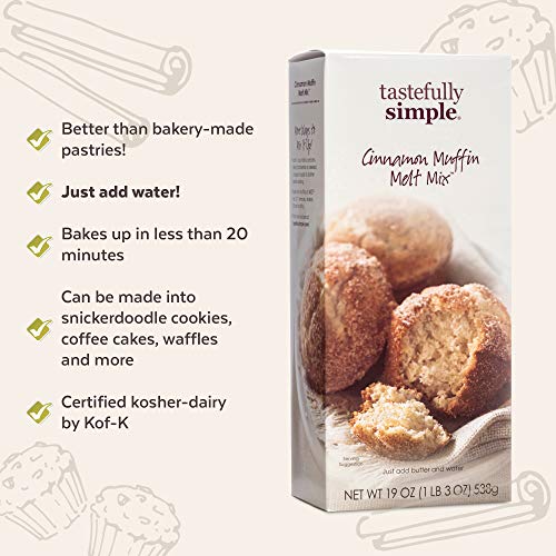 Tastefully Simple Cinnamon Muffin Melt Mix - Great Base For Coff