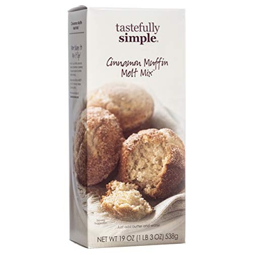 Tastefully Simple Cinnamon Muffin Melt Mix - Great Base For Coff