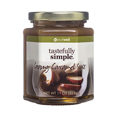 Tastefully Simple Creamy Caramel Sauce - Pairs With Apples, Mars