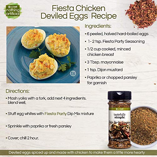 Tastefully Simple Fiesta Party Mexican Seasoning, No Msg, Great