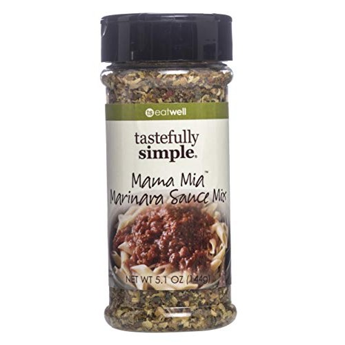 Tastefully Simple Mama Mia Marinara Sauce Mix - Perfect For Seas