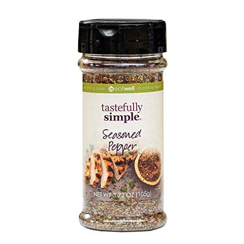 Tastefully Simple Seasoned Pepper, No Msg, All Natural, No Prese