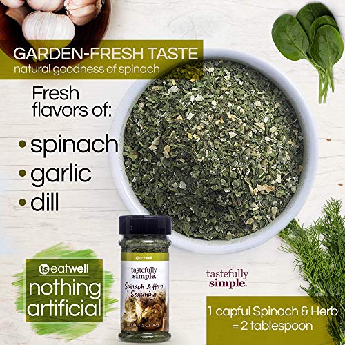 Tastefully Simple Spinach &Amp; Herb Seasoning - Perfect On Potato S