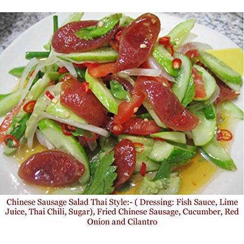 Champ Thai Chinese Style Pork Sausages 11 Oz. Pack Of 3 กุนเชียง