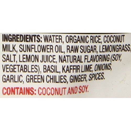 Tasty Bite Thai Lime Rice 8.80-Ounce Pack Of 6, Fragrant Thai-