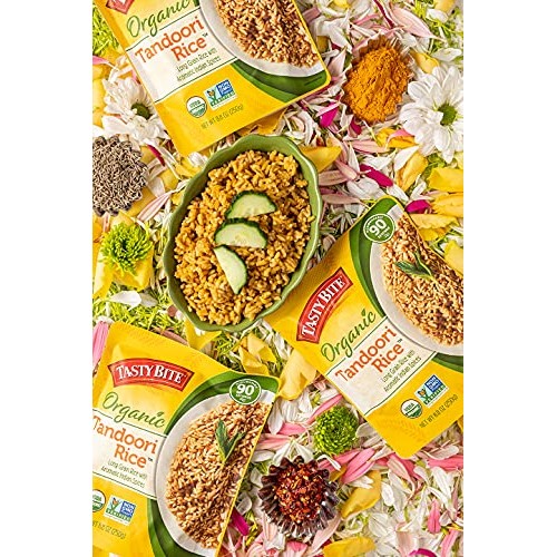 Tasty Bite Organic Brown Rice 8.8 Ounce Pack Of 6, Organic Who