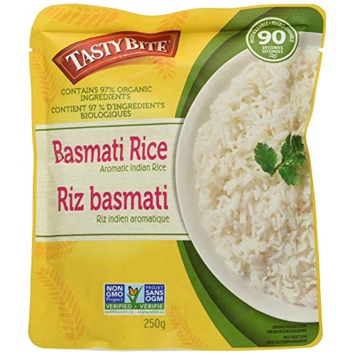 Tasty Bite Organic Basmati Rice 8.8 Ounce Pack Of 6, Indian-St