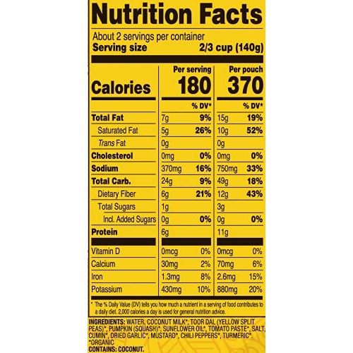 Tastybite, Rte Vegetable Tikka Masala, 10 Ounce