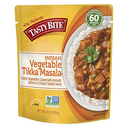 Tasty Bite Indian Entree Vegetable Tikka Masala 10 Ounce Pack O