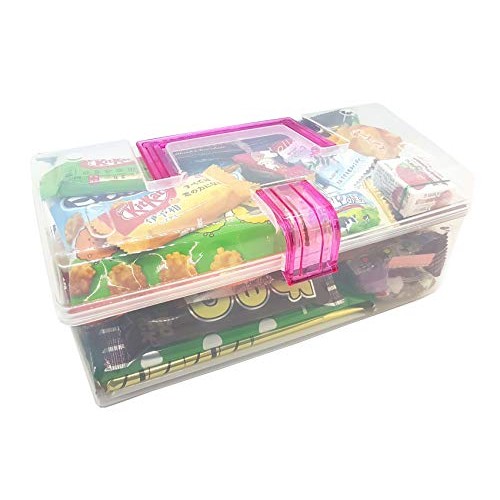 Japanese Snacks Dagashi Assorted Gift Box in Reusable Tote Box 4...