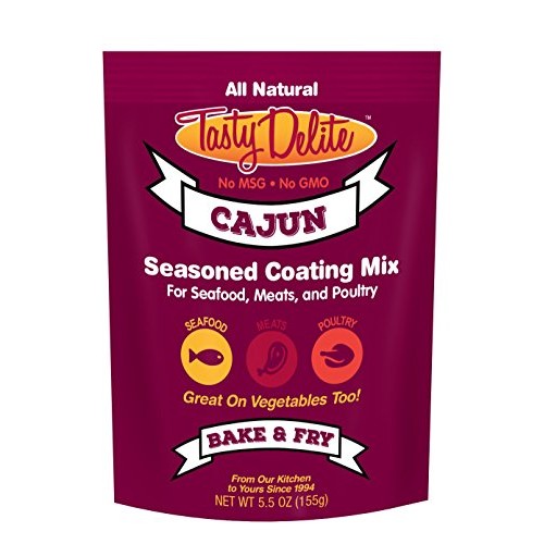 Tasty Delite Coating Mix, Cajun Seasoned, 5.5 Ounce