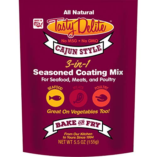 Tasty Delite Coating Mix, Cajun Seasoned, 5.5 Ounce