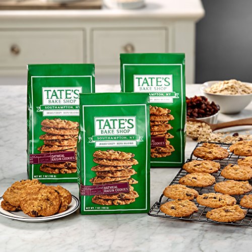 Tates Bake Shop Oatmeal Raisin Pack Of 3