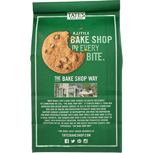 Tates Bake Shop Cookies-Chocolate Chip, 7 Ounce