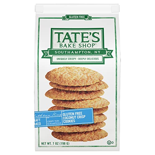 Tates Bake Shop Gluten Free Coconut Crisp Cookies, Gluten Free