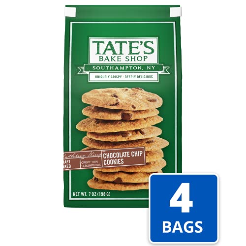 Tates Bake Shop Thin &Amp; Crispy Cookies, Chocolate Chip, 7 Oz, 4C
