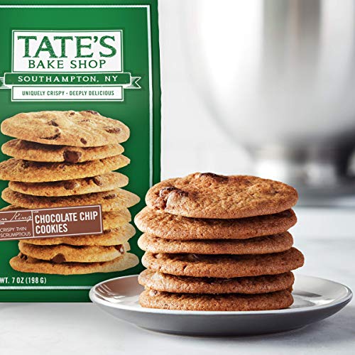 Tates Bake Shop Thin &Amp; Crispy Cookies, Chocolate Chip, 7 Oz, 4C