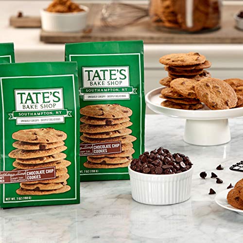 Tates Bake Shop Thin &Amp; Crispy Cookies, Chocolate Chip, 7 Oz, 4C