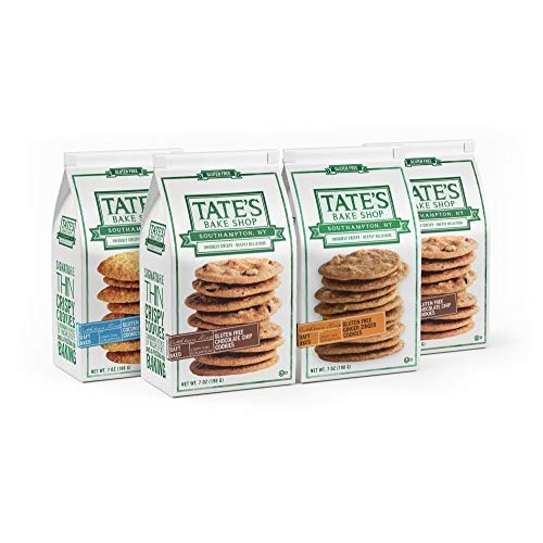 Tates Bake Shop Thin &Amp; Crispy Cookies, Gluten Free, Variety Pac