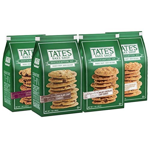 Tates Bake Shop Thin &Amp; Crispy Cookies Variety Pack, 7 Oz, 4Coun