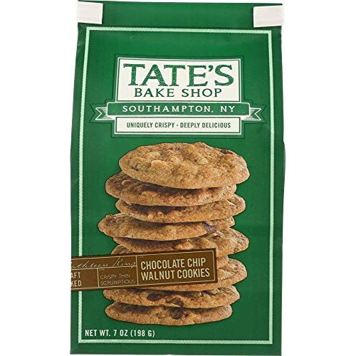Tates Bake Shop Thin &Amp; Crispy Cookies, Walnut Chocolate Chip, 7