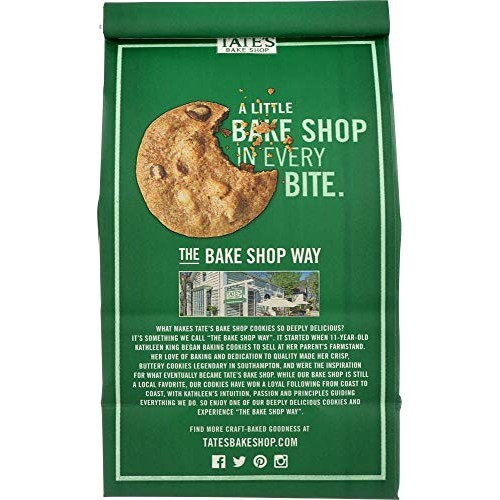 Tates Bake Shop Thin &Amp; Crispy Cookies, Walnut Chocolate Chip, 7