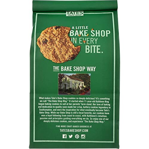 Tates Cookies Oatmeal Raisin, 7 Oz