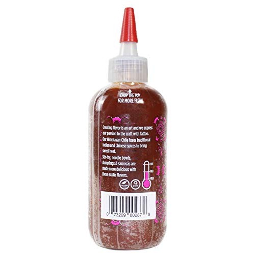 Tattoo Hot Sauce, Himalayan Chile, 9.75 Ounce Squeeze Bottle 28