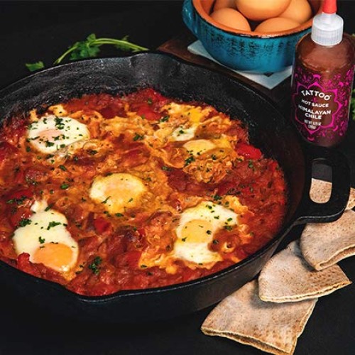 Tattoo Hot Sauce, Himalayan Chile, 9.75 Ounce Squeeze Bottle 28