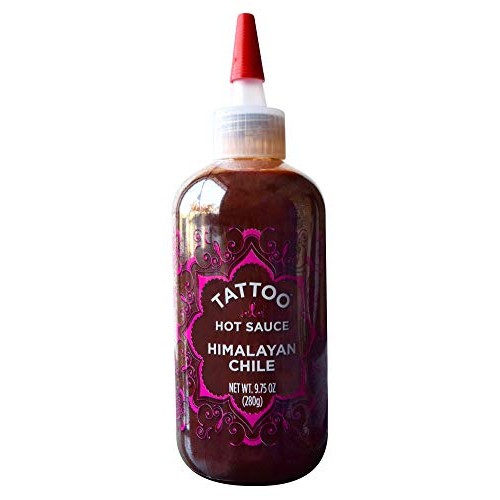 Tattoo Hot Sauce, Himalayan Chile, 9.75 Ounce Squeeze Bottle 28