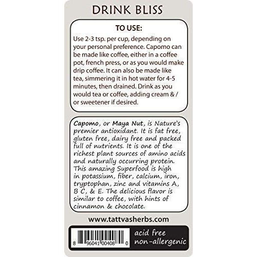 Capomo Herbal Coffee Substitute - Acid Free, Caffeine Free And G