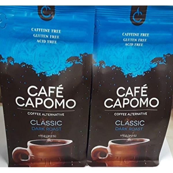 Capomo Herbal Coffee Substitute - Acid Free, Caffeine Free And G