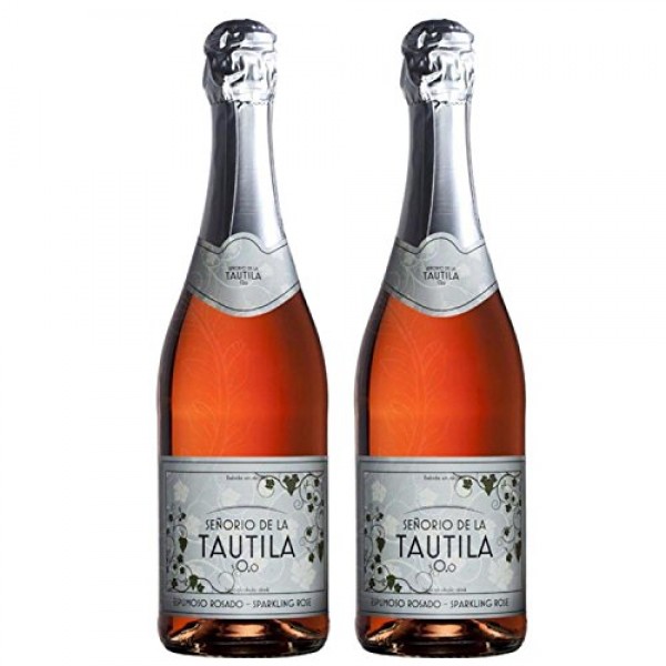 Tautila Espumoso Rosado Non-Alcoholic Sparkling Rose Wine 750ml ...