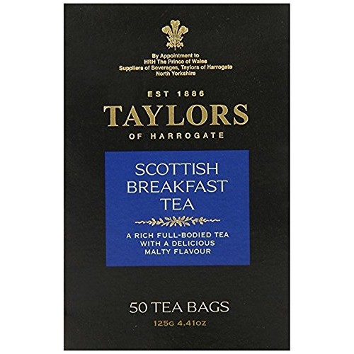 Taylors Of Harrogate, Tea; Scottish Breakfast - 50 Teabags, Pack