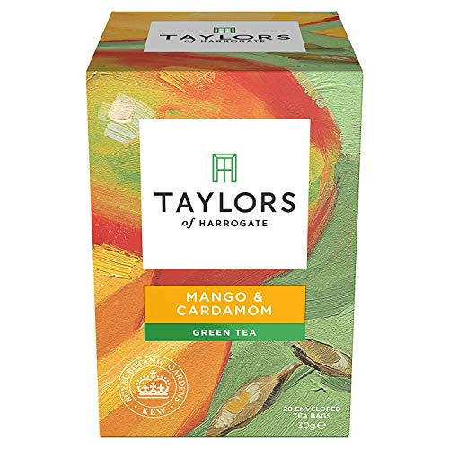 Taylors Of Harrogate Mango &Amp; Cardamom Green Tea, 20 Count Pack