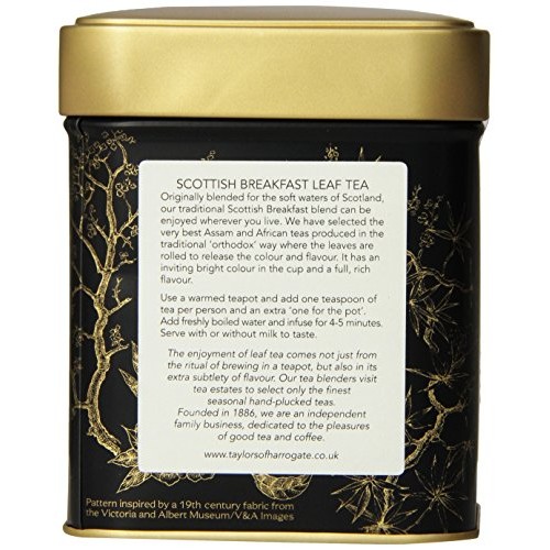Taylors of Harrogate Scottish Breakfast Loose Leaf, 4.41 Ounce Tin