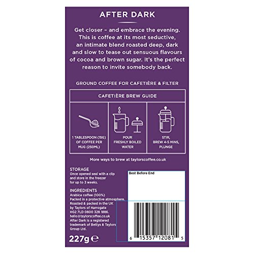 Taylors Of Harrogate - After Dark Coffee - 227G