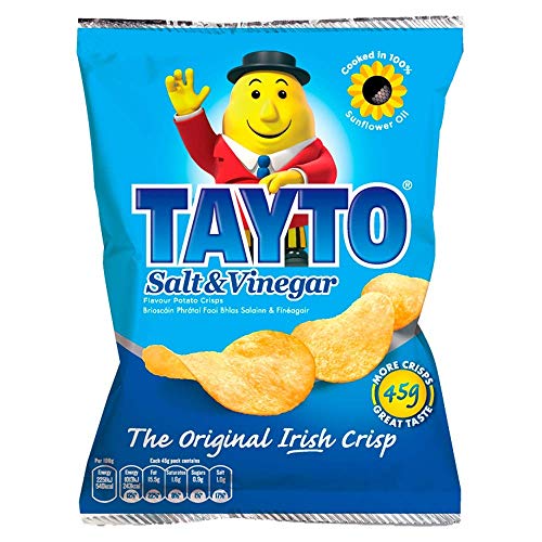 Tayto Variety Pack 10X Cheese &Amp; Onion 10X Salt &Amp; Vinegar 10X Smo