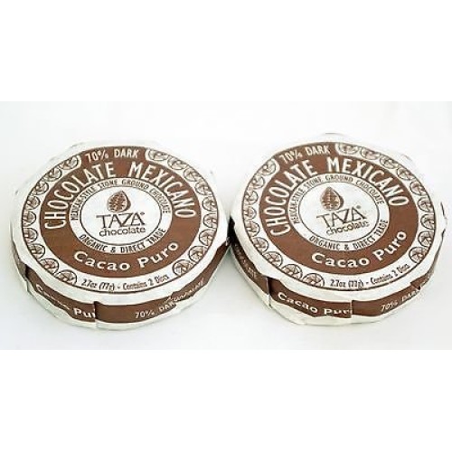 Taza Chocolate - Mexicano Disc 70% Dark Mexican-Style Stone Grou