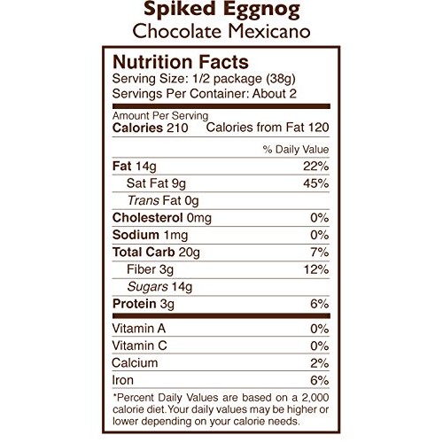 Taza Chocolate Organic Mexicano Disc 50% Dark Chocolate, Spiked