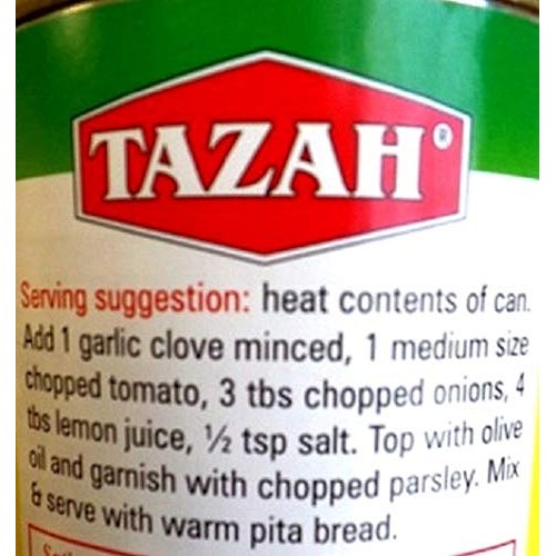 Fava Beans And Chick Peas Foul Meddamas 4-Cans Kosher Co