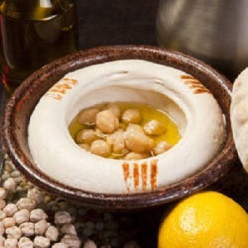 Tazah Hummus With Tahina Sauce Premium Quality14Oz. 12 Cans حمص